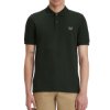 Fred Perry - Plain Tennis Poloshirt - Night Green