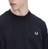 Fred Perry - Crew Neck Sweatshirt - Navy