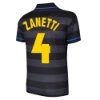 F.C. Internazionale Retro Football Shirt Away 1997-1998 + Zanetti 4