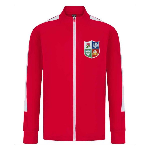 Rugby Vintage - British & Irish Lions Track Jacket - Red