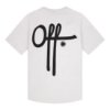 Off The Pitch - Fullstop Slim Fit T-Shirt - Wit