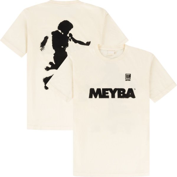 Meyba - Natural Dye Graphic DM T-Shirt - Antique White