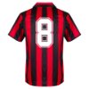 AC Milan Retro Voetbalshirt 1988-1989 + Nummer 8