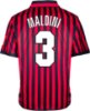 AC Milan Centenary Retro Voetbalshirt 2000 + Maldini 3